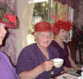 l-r: Queen Karen from Salem, Vice Queen Delight from Florence, and Vice Queen Carla from Sherwood