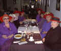 Left side, front to back: Jill D., Jill S., Sandie, Betty     Right side, front to back: Barbara, Joy, Sara, Linda