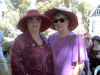 Crimson Crones Queen Jill and Red Hot Red Hats Queen Sharron