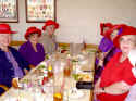 (Left side) Christy, Dianne, Carol   (Right side) Linda, Sandie, Queen Jill