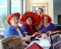 left to right:  Janet, Ida, Lynette & Queen Jill